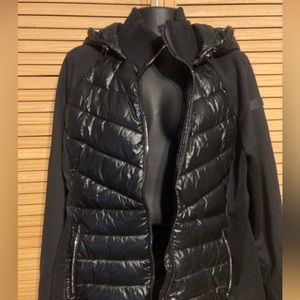 Calvin Klein Performance Long sleeve hooded puffer jacket